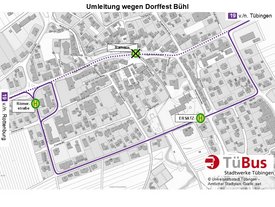 Umleitungsplan