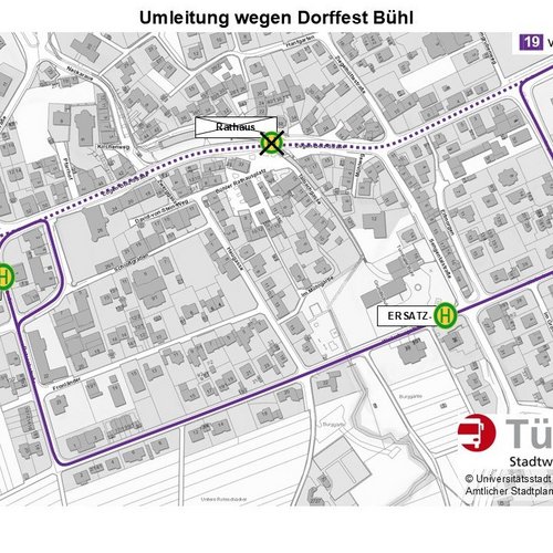 Umleitungsplan