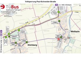 Umleitungsplan