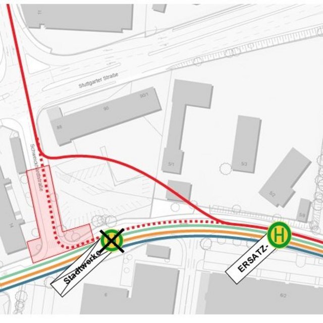 Umleitungsplan BP 1a