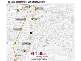 Umleitungsplan