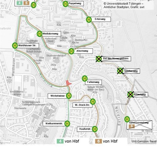 Umleitungsplan