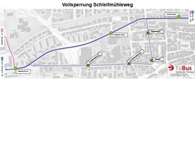 Umleitungsplan