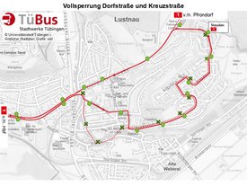 Umleitungsplan