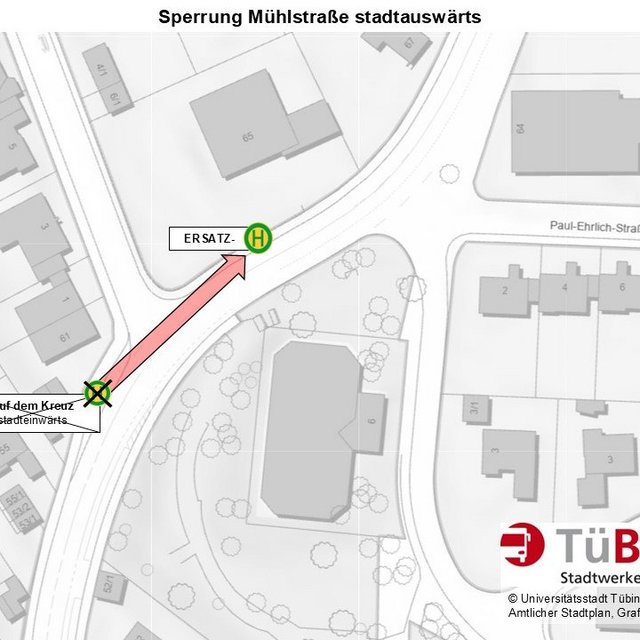 Umleitungsplan