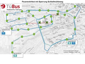 Umleitungsplan
