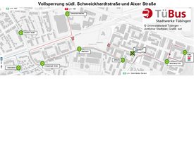 Umleitungsplan