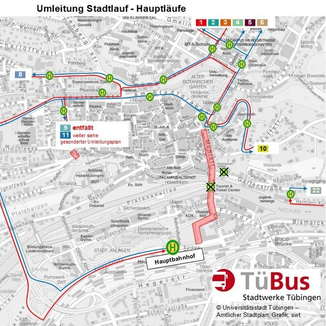 Umleitungsplan