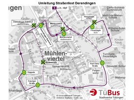 Umleitungsplan