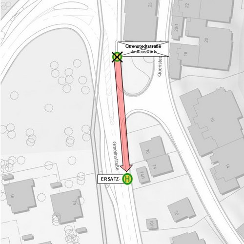 Umleitungsplan