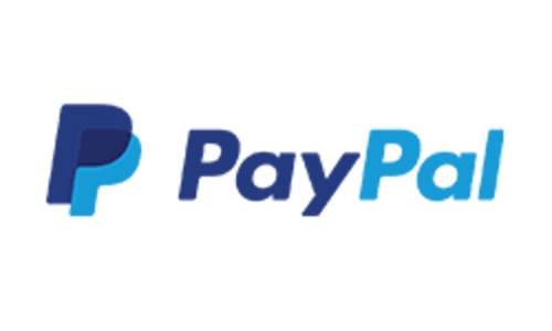 PayPal Logo von PayPal, bestehend aus einem stilisierten "P" in Blau und Türkis sowie dem Schriftzug "PayPal" in Blau