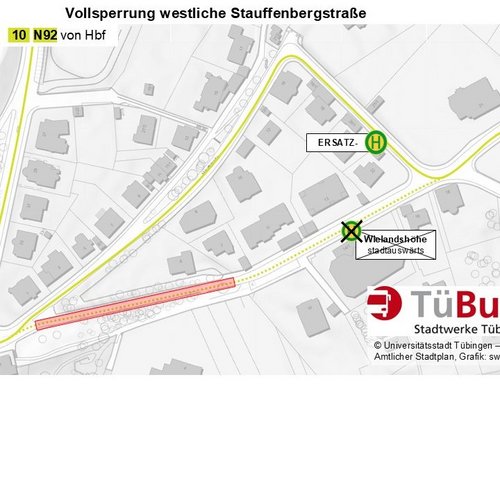 Umleitungsplan