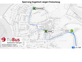 Umleitungsplan