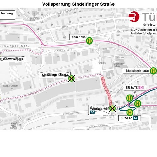 Umleitungsplan