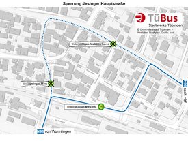 Umleitungsplan