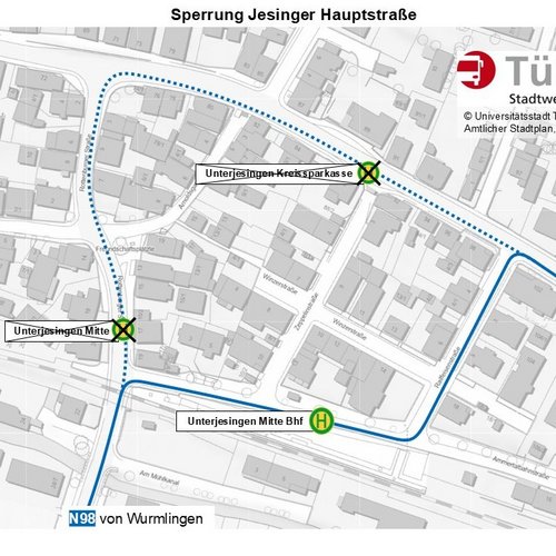 Umleitungsplan