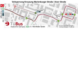 Umleitungsplan