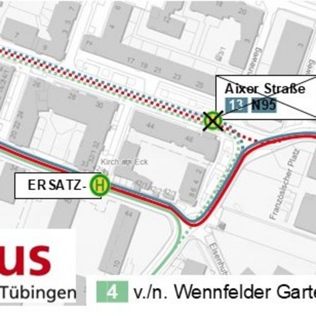 Umleitungsplan
