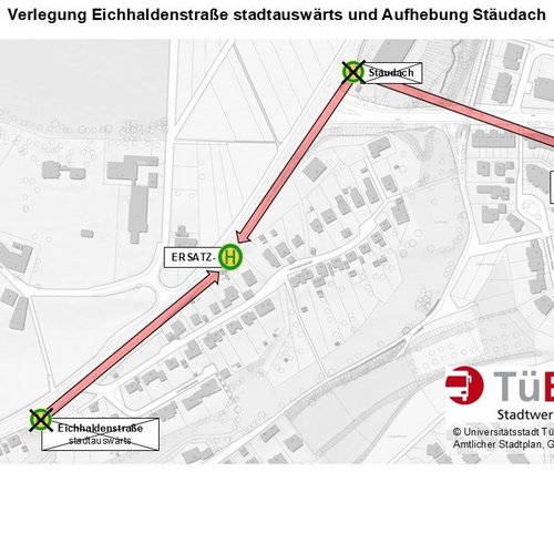 Umleitungsplan