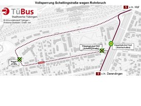 Umleitungsplan