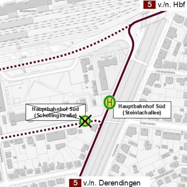 Umleitungsplan