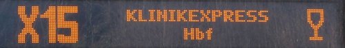 X15 KLINIKEXPRESS Hbf