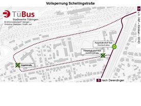 Umleitungsplan