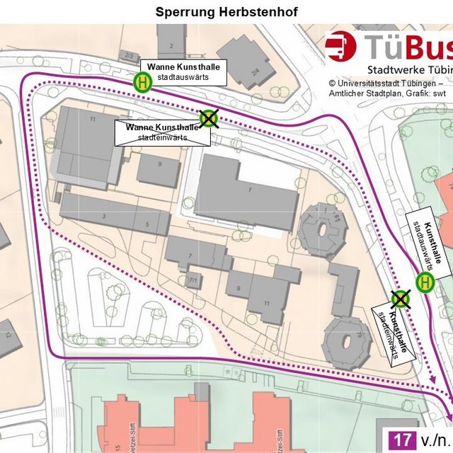 Umleitungsplan
