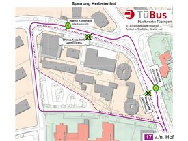 Umleitungsplan