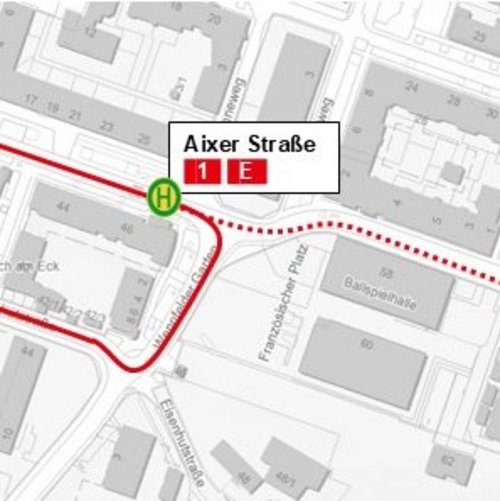 Umleitungsplan