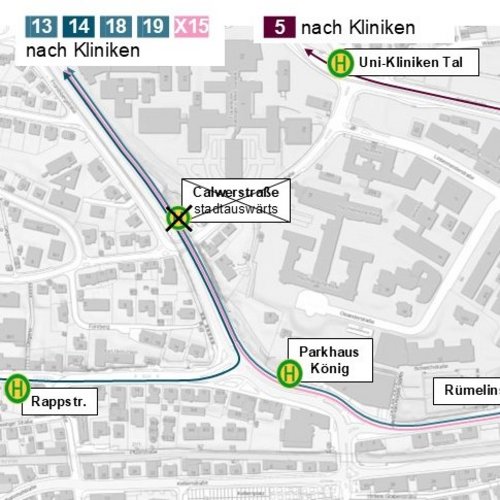 Umleitungsplan