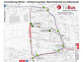 Umleitungsplan