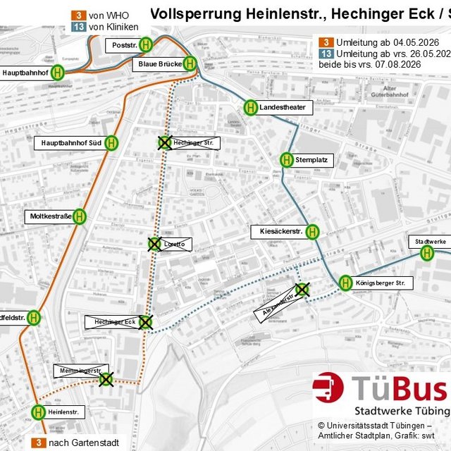 Umleitungsplan