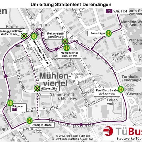 Umleitungsplan