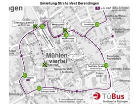 Umleitungsplan